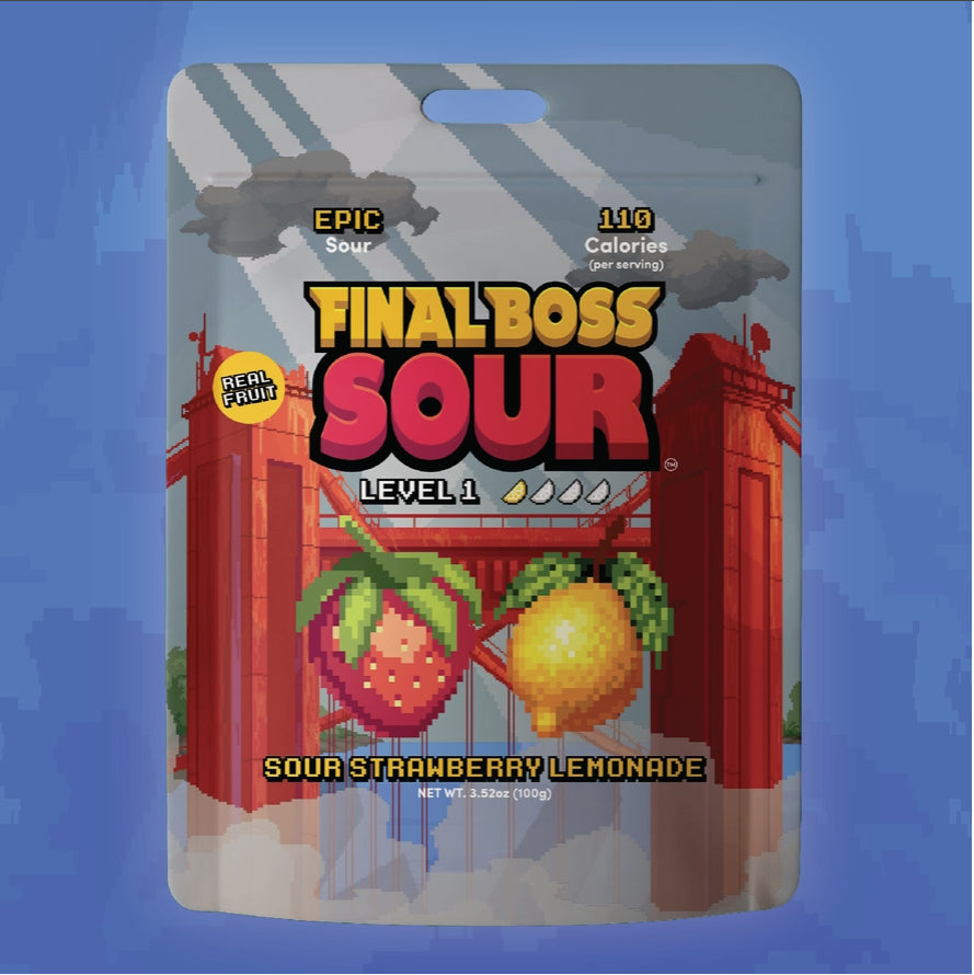 Final Boss Sour - Level 1 Strawberry Lemonade