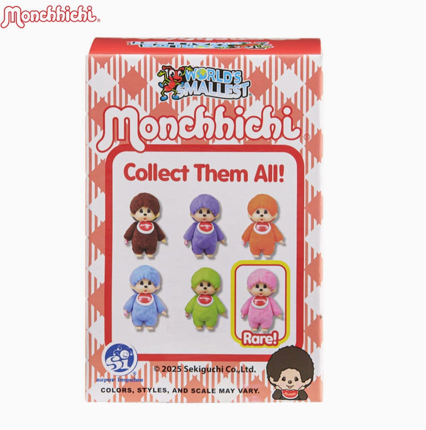 World's Smallest Monchhichi Plush Blind Box | One Random
