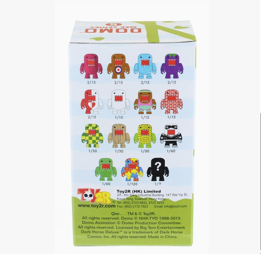 Domo 2" Qee Series 5 Blind Box (Nycc'13 Exclusive)