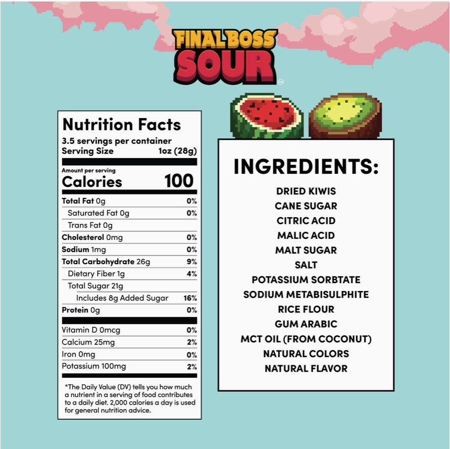 Final Boss Sour - Sour Watermelon Kiwis